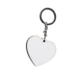 Wooden Keychain Heart