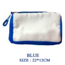 Sublimation Pencil Pouch Blue
