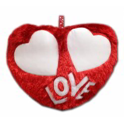 Sublimation Cushion 2 Heart Love Red