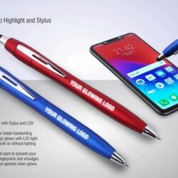 Logo Highlight Pen with Stylus